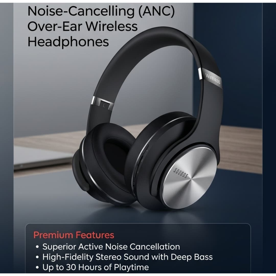 DOOADS Elite X Wireless Over-Ear Headphones – Pure Sound. Pure Freedom.